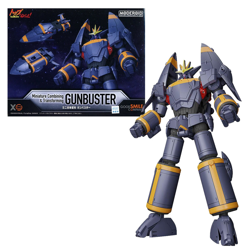 MAQUETA MODEROID MINIATURE COMBINING & TRANSFORMING GUNBUSTER MAQUETA MODEROID MINIATURE COMBINING & TRANSFORMING GUNBUSTER